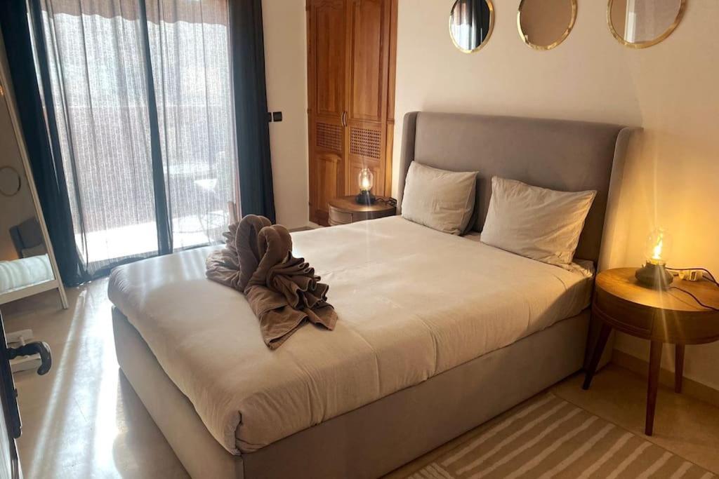 Sunny Terrace & Comfy Beds In Marrakech Apartment มาร์ราเกช ภายนอก รูปภาพ