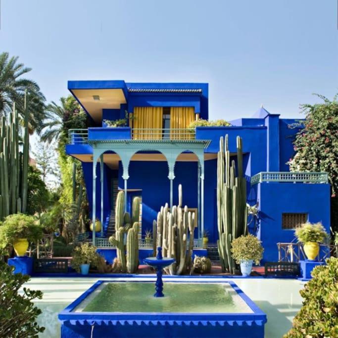 Sunny Terrace & Comfy Beds In Marrakech Apartment มาร์ราเกช ภายนอก รูปภาพ
